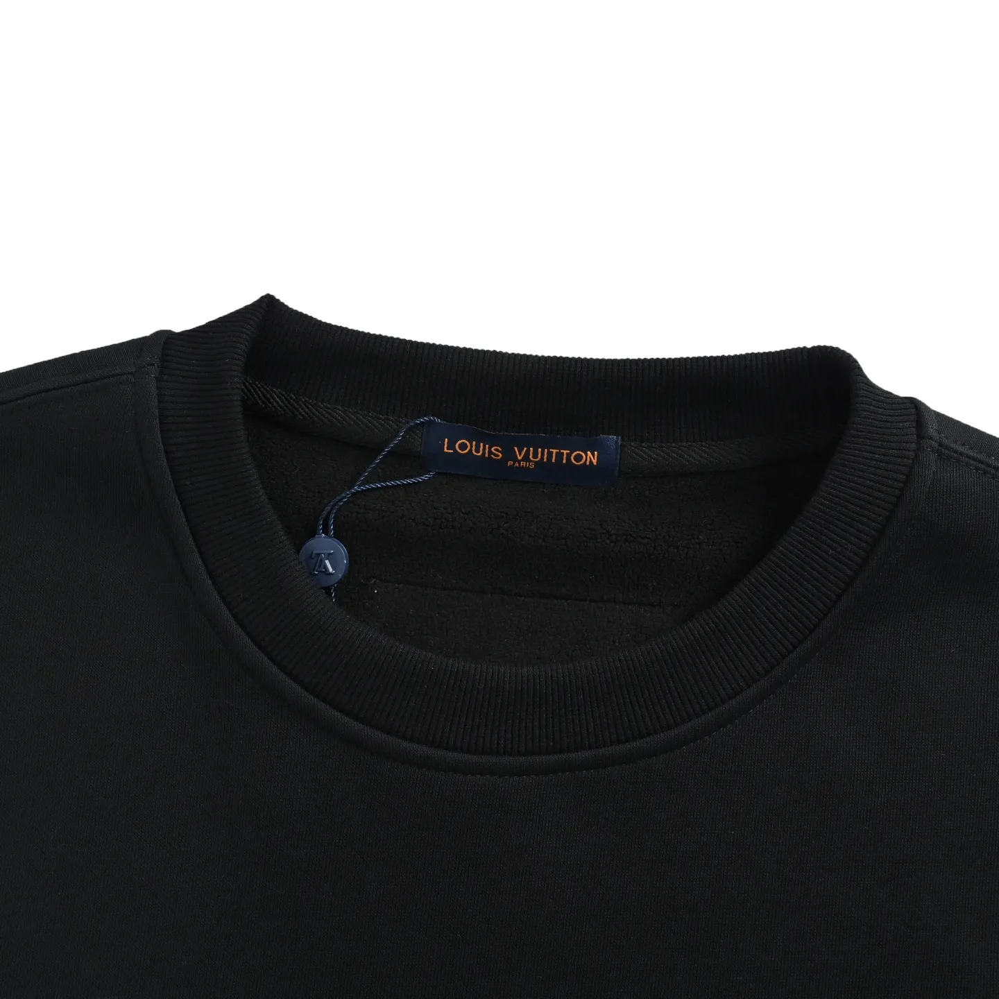 Louis Vuitton/Louis Vuitton 25Fw badge crew neck sweatshirt